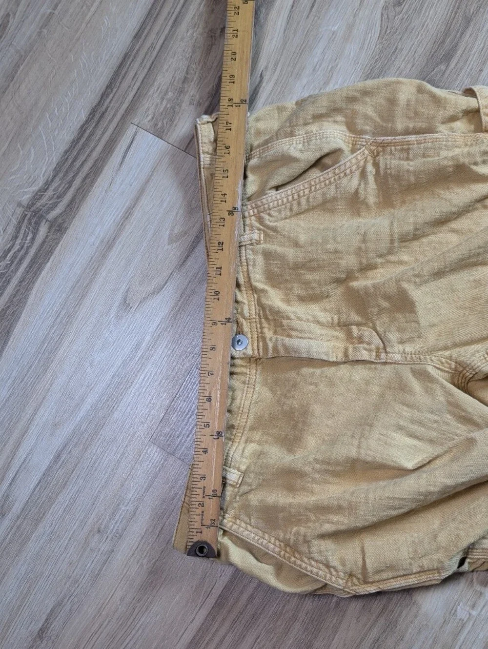 Pilcro & The Letterpress Anthropologie - Yellow Carpenter Pants